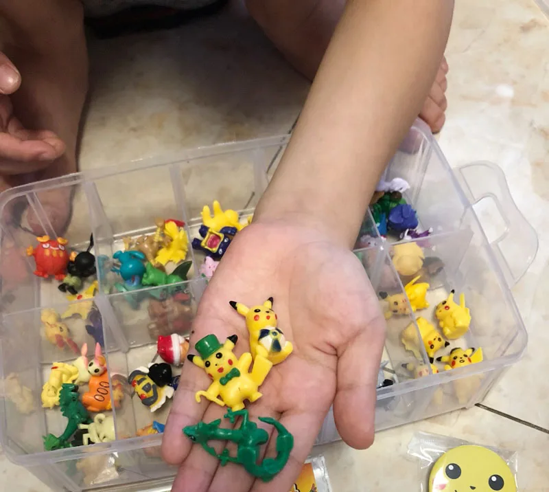 

144 Different Styles Hot Toys 24pcs/bag Anime Figure dolls Action figure Mini Model Toy For Children Birthday Christmas Gifts