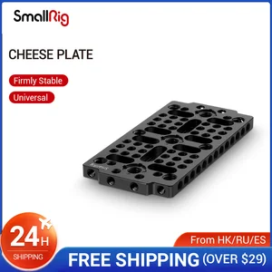 Многофункциональная коммутационная пластина SmallRig для рельсового блокаПластина для камеры Ласточкин хвост с резьбовыми отверстиями 14 38-1681
