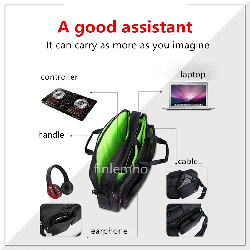 Professional Audio DJ Mixer Console Travel Portable Carry Bag For 400 SR SX 800 1000 RX2 enlarge