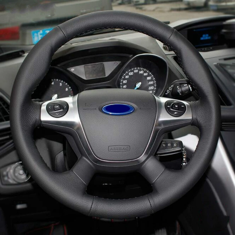 Новинка 1 шт. кожа с иглами и ниткой бесплатная доставка для ford focus 2012 Mondeo Fiesta Kuga |