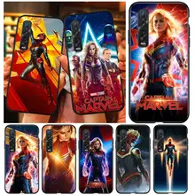 Marvel Avengers Super Hero Captain Marvel For OPPO Find X3 X2 R17 Lite Neo F19 F11 Pro Plus 5G K5 K3 R15 R9S F9 F7 Phone Case