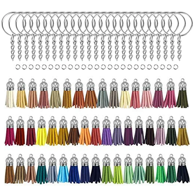 Цепочка для ключей кольцо с цепочкой и подвесками кисточками оптом брелоков