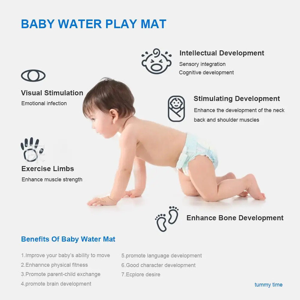 Детский надувной водная Подушка на животике подушка для чувствительной