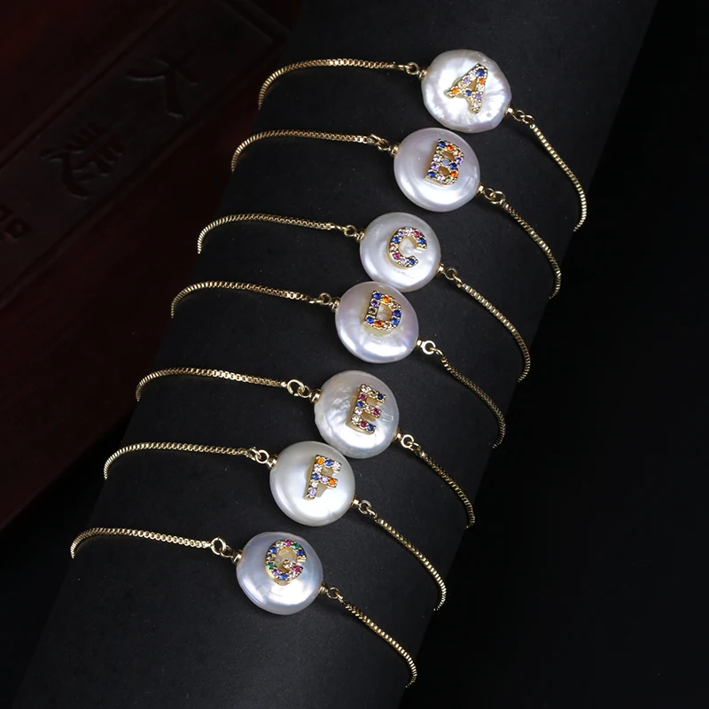 Смешанные цвета cz Начальная 26 Алфавит БУКВЕННОЕ имя Очаровательная монета