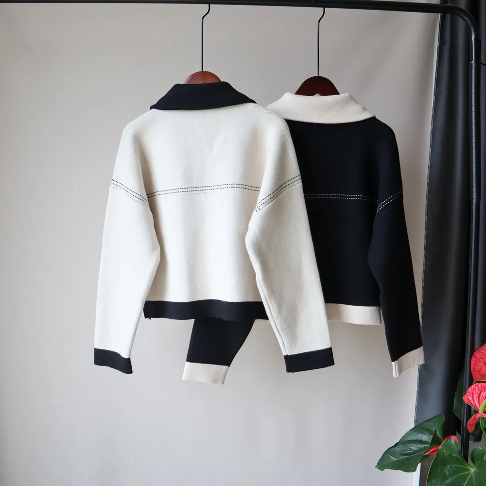 

knitting coat female elegant French joker of 2020 autumn winters is recreational sweater cardigan coat small jacket