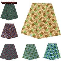 ankara africa printed batik fabric real veritablewax patchwork sewing dress material artwork accessory 3yard 100 polyester