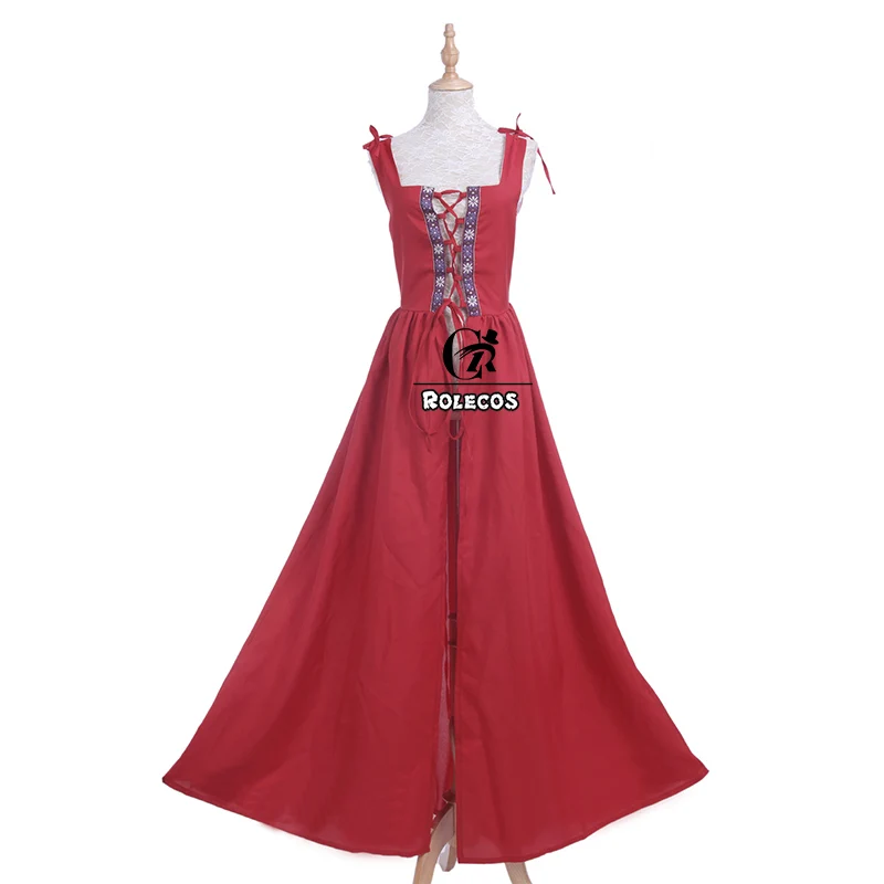 ROLECOS Новое поступление женский костюм на Хэллоуин вечерние платья модные длинные