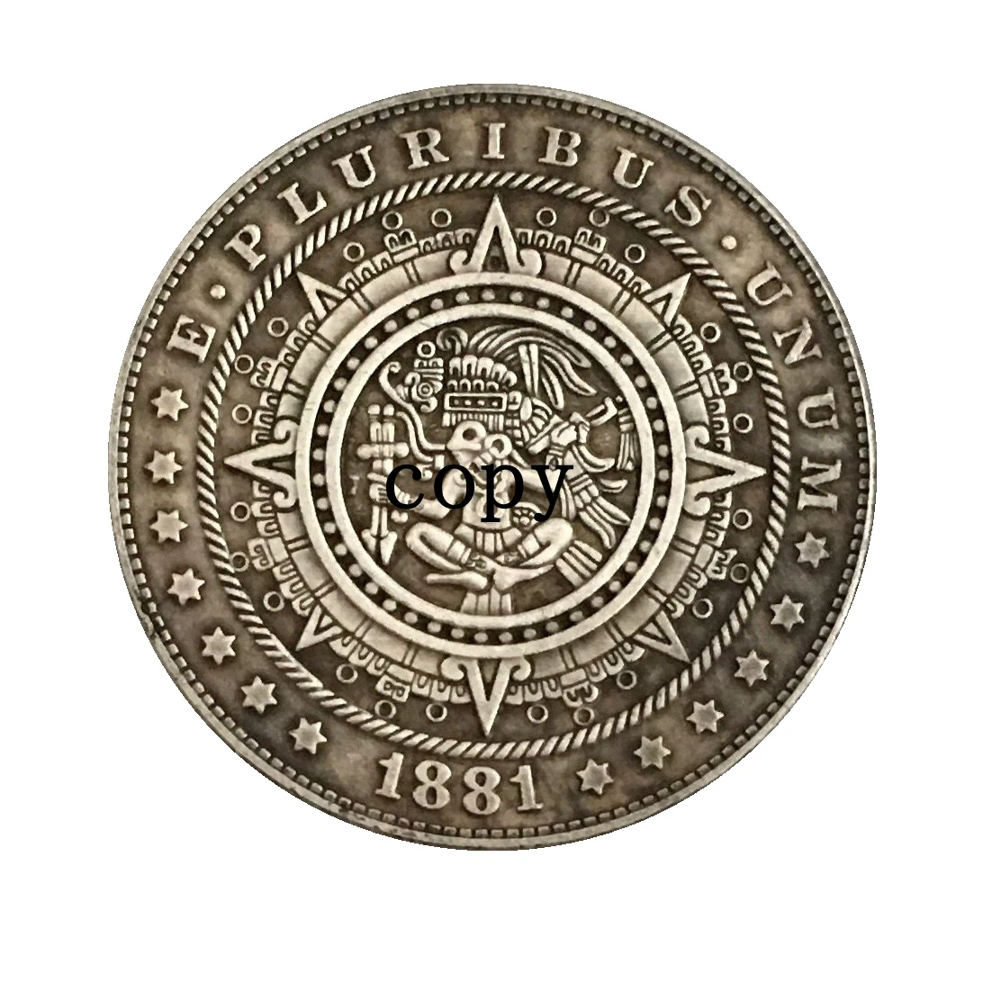 Hobo Nickel 1881 CC копия монеты доллара США Моргана 226|Безвалютные монеты| |