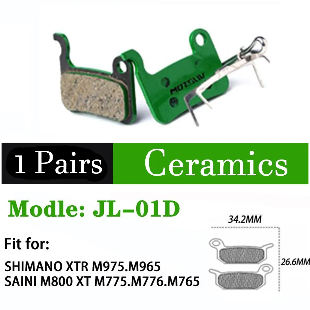 

1 Pairs Ceramic Bike Brake Pads MTB Bicycle For M315 M355 M365 M395 M447 M375 Disc Brake Pads Cycling Bike Part Accessories