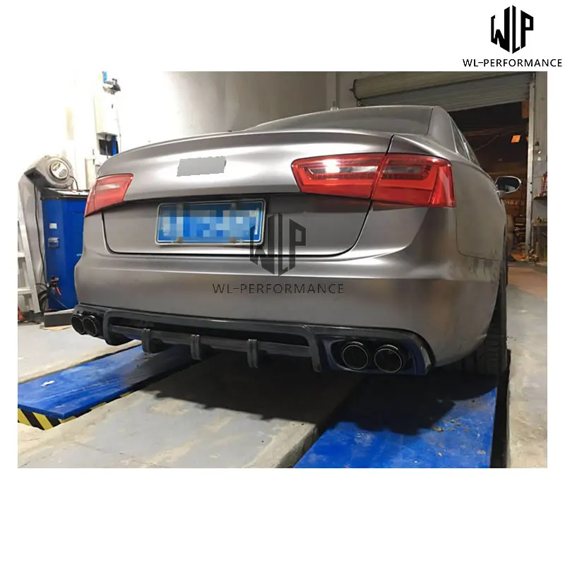 Комплект корпуса автомобиля A6 RS6 ABT из углеродного волокна боковые сплиттеры с