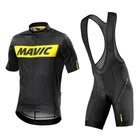 Профессиональная велосипедная Джерси Mavic, одежда для велоспорта, быстросохнущая рубашка, одежда для велоспорта, короткая спортивная одежда