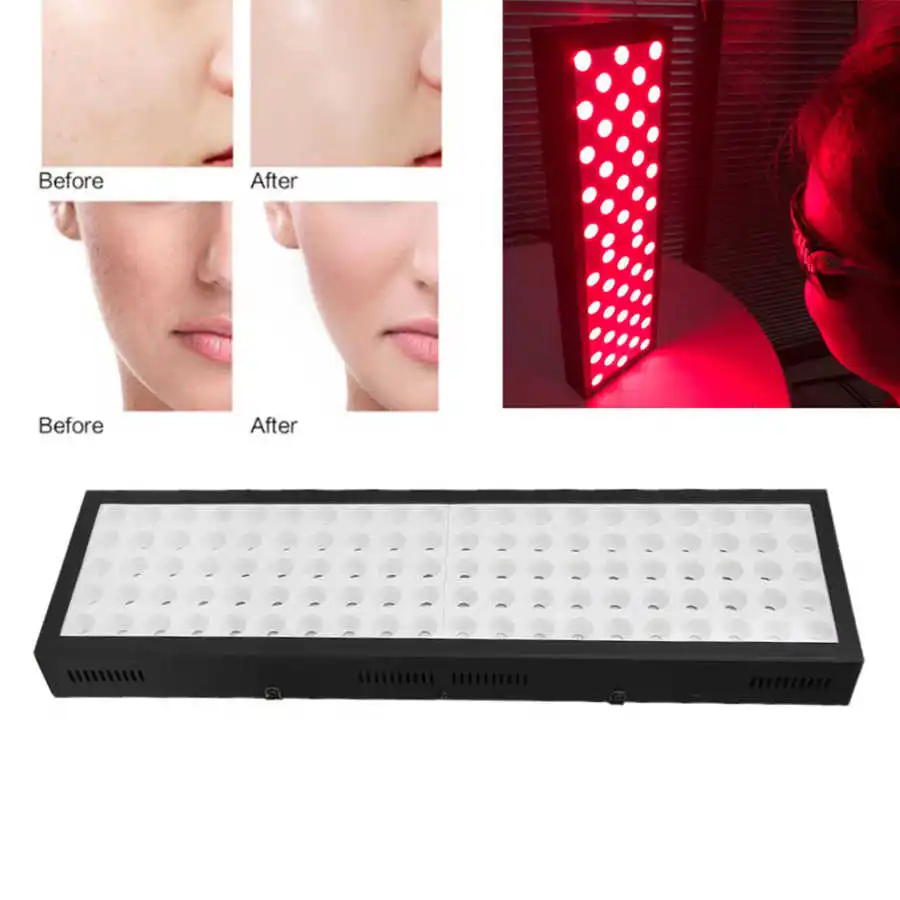 100W LED Lamp Red Infrared Light Facial Body Beauty Machine 100-240V Massager Treatment | Красота и здоровье