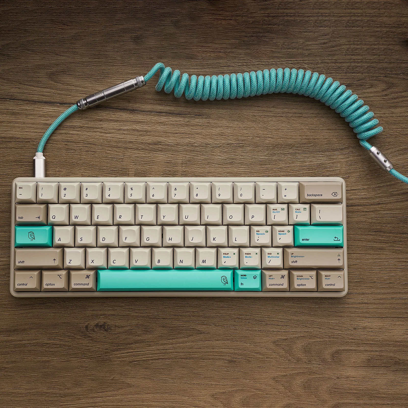 Bestellen Round61 60% Mechanische Gaming Tastatur Für Win/Mac/ios/Linux (Kompatibel Mit Allen Kirsche MX Schalter)-TTC Brother Schalter
