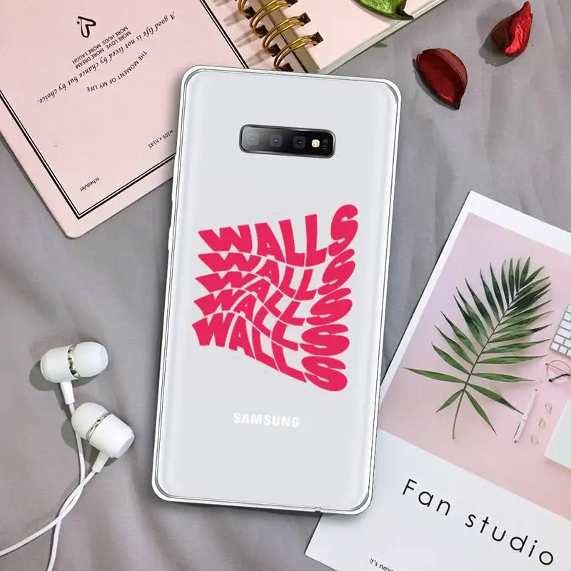 

One Direction Louis Tomlinson Phone Case Transparent For Samsung Galaxy A71 A21s S8 S9 S10 plus note 20 ultra