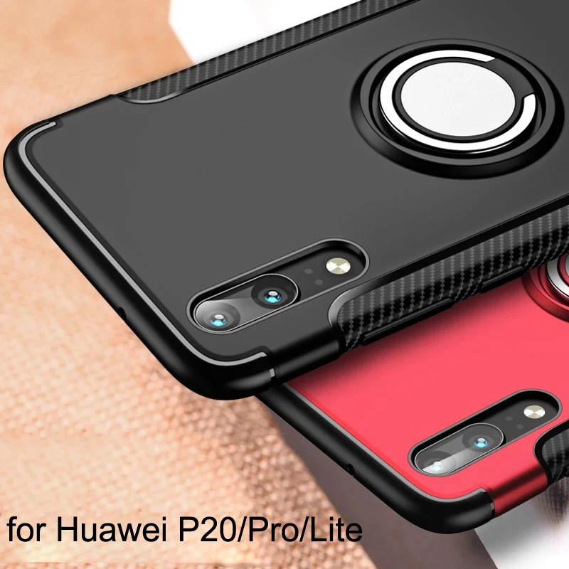 Бронированные чехлы для Huawei P30 P20 Pro Lite Nova 5T 3e Plus Mate 30 20 Honor 10 чехол противоударный