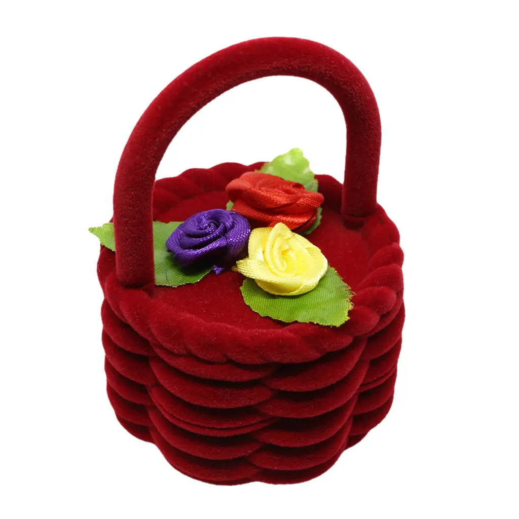 Специальная женская Подарочная коробка бархатная демонстрационная для