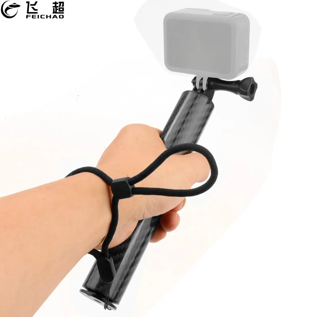 Монопод для селфи из углеродного волокна удлинитель плавучий поплавок 27 см 1/4