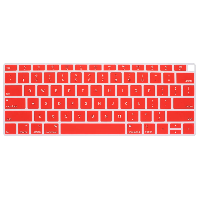 HRH водонепроницаемый силиконовый чехол для ноутбука с английской клавиатурой