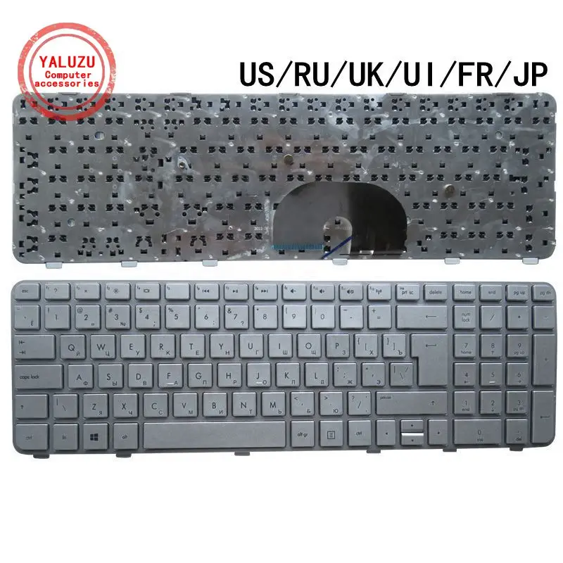США/RU/UK/UI/FR/JP клавиатура для ноутбука HP Pavilion DV6 6000 6100 634139 001 633890 640436 071 161|keyboard for hp|laptop