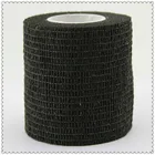 Эластичный бандаж, 1 шт., черный, самоклеящийся, 5 см х 4,5 м, эластопласт, наколенники, аксессуары для татуировок, F-1-25