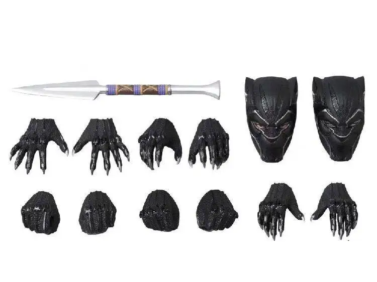 16 см Новый Фильм Мстители эндшпиль 4 Infinity War Mafex 091 Черная пантера ПВХ фигурка