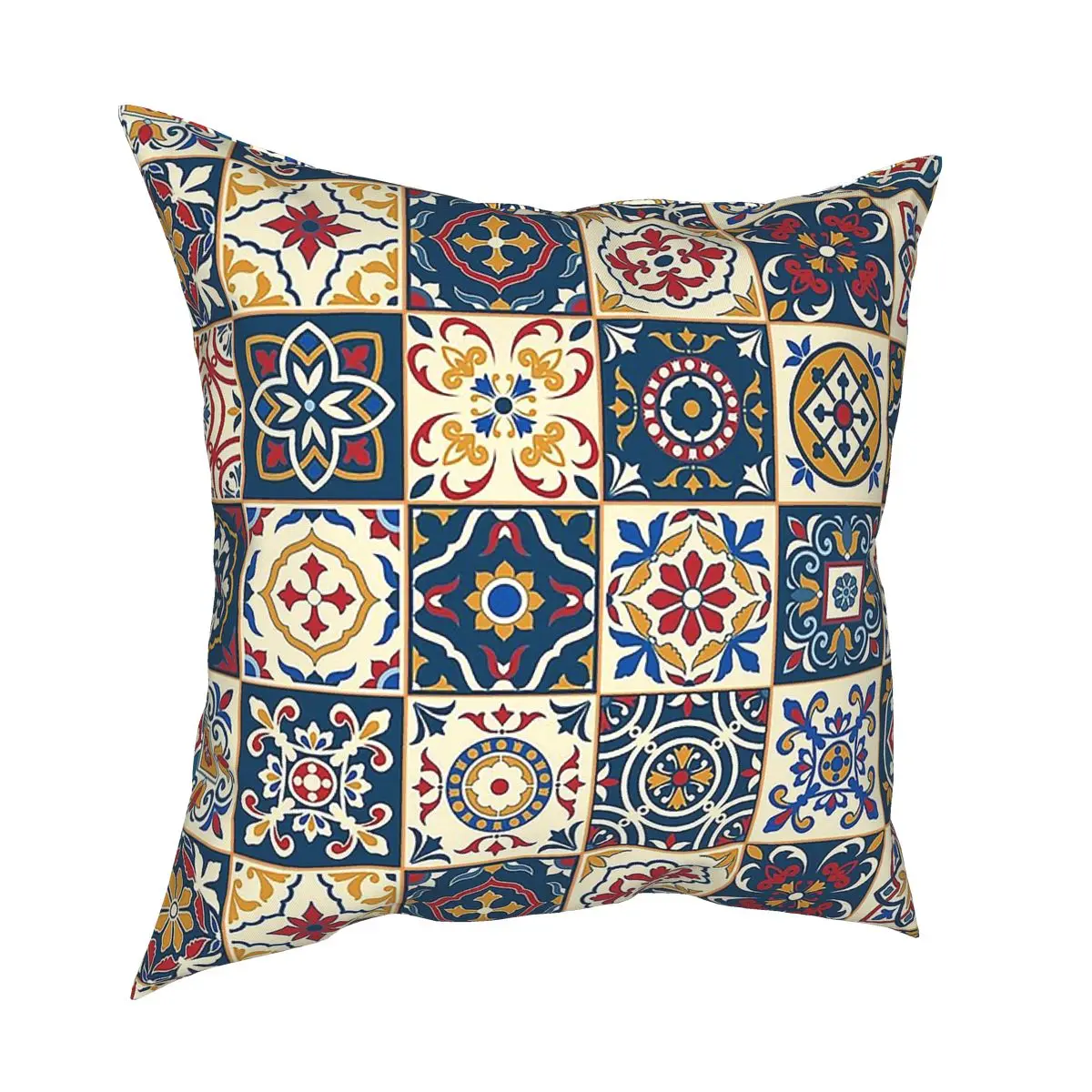 

Moroccan Tiles Pattern Cushions for Sofa Custom Pillowcase Decorative Throw Pillows Cover for sofa home