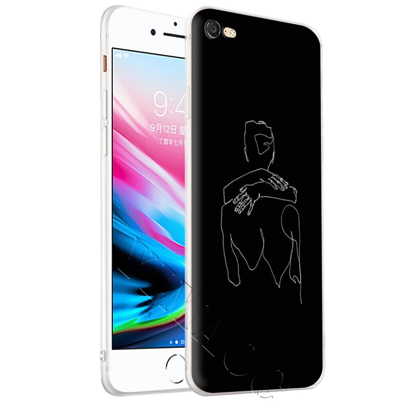 YIMAOC минималистский линейный сексуальный чехол для телефона iPhone 11 Pro XS X XR Max 8 7 6 6S