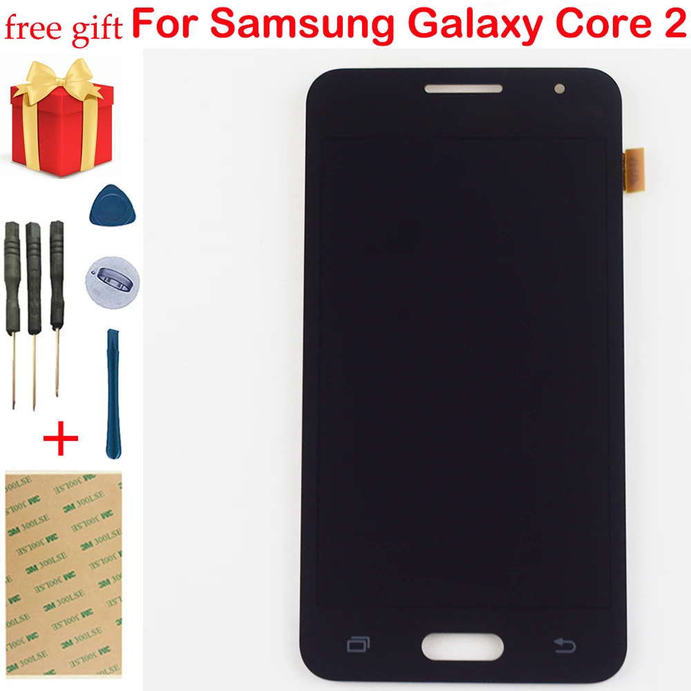 Для samsung Galaxy Core 2 SM-G355H G355H G355 ЖК-дисплей сенсорный экран дигитайзер сенсорная сборка