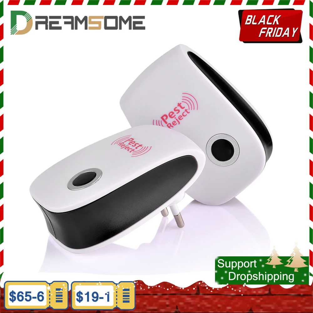 Ультразвуковой Отпугиватель вредителей устройство для уничтожения насекомых