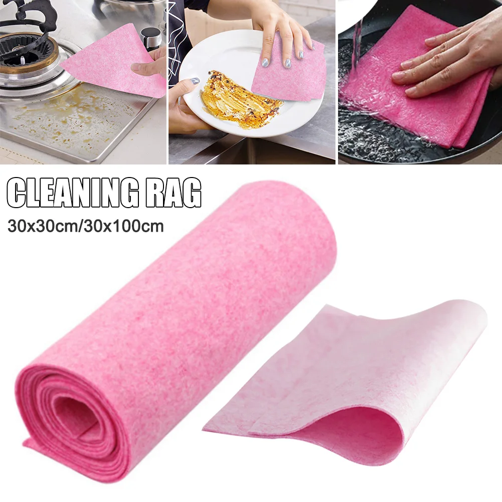

Coconut Shell Rag Kitchen Towels Microfiber Cleaning Cloth Lint-free Dish Cloth30x30cm/30x100cm Товары Для Кухни Paños De Cocina