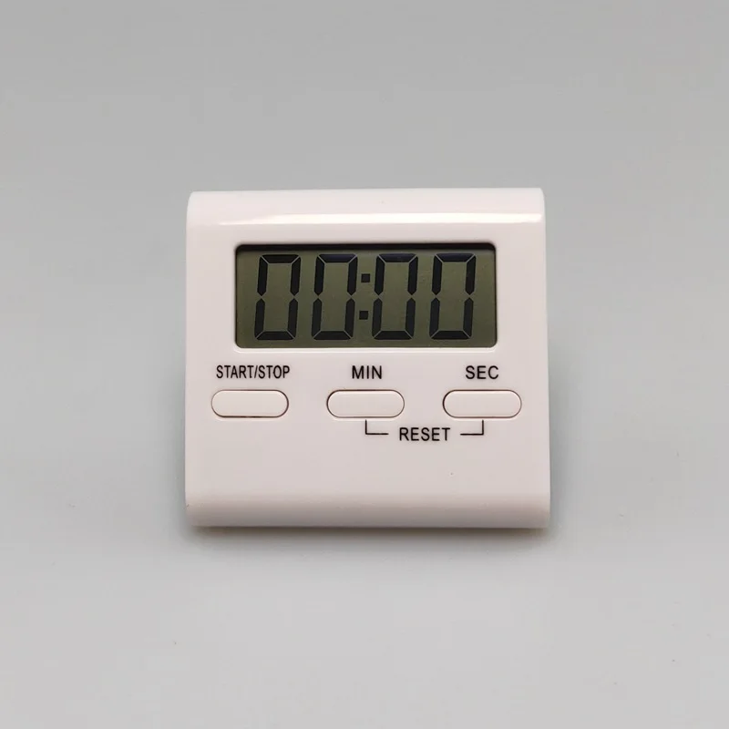 Цифровой кухонный таймер с ЖК дисплеем часы отсчетом и магнитным
