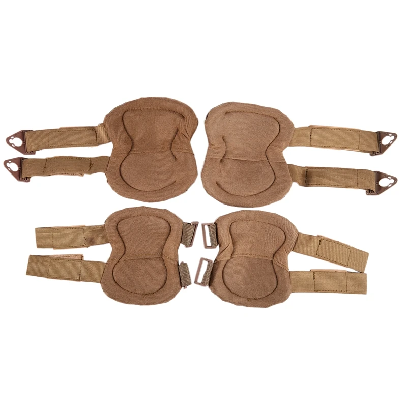 4 шт. камуфляжные наколенники и налокотники набор для спорта на открытом воздухе