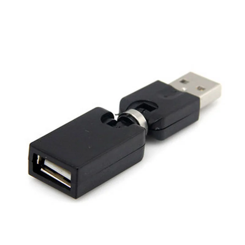 

Новый гибкий Поворотный угол поворота на 360 градусов USB 2,0 адаптер конвертер DOM668