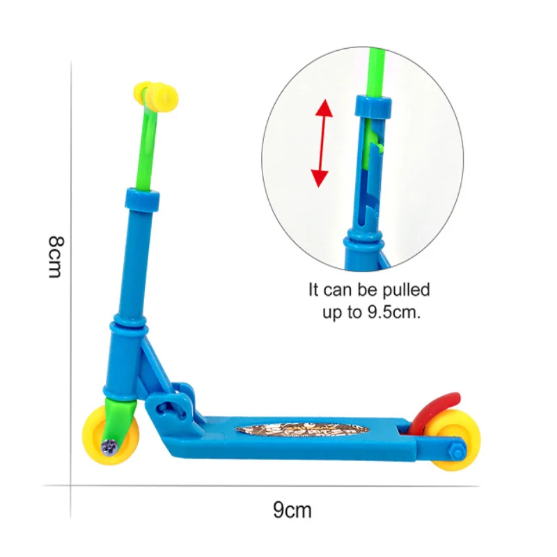 Двухколесный скутер балансир с мини детские развивающие игрушки для пальца
