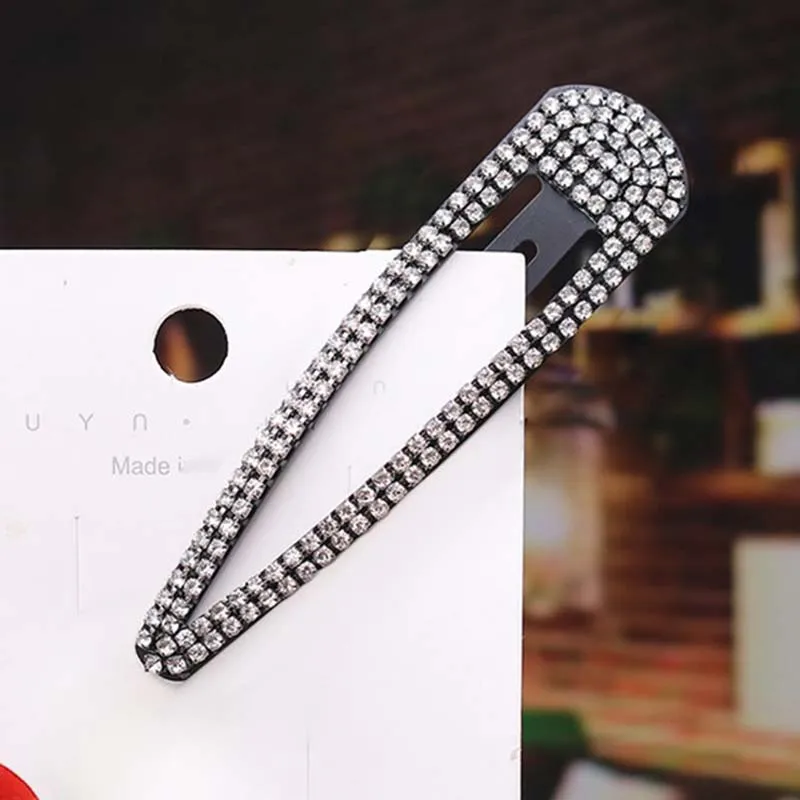 Женская заколка для волос с кристаллами 3 шт./компл. Стразы|Украшения волос| |