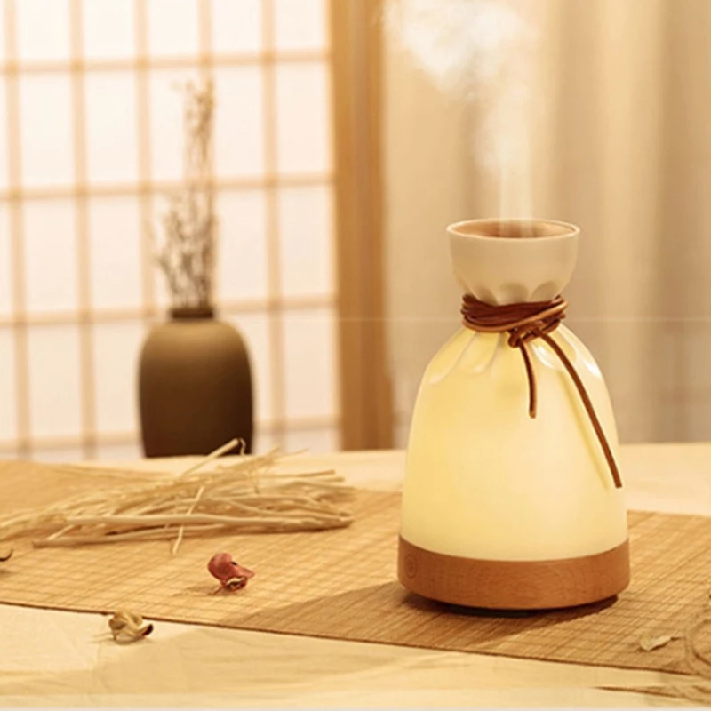 Креативный ароматерапия лампа увлажнитель маленькая ткань мешок мини