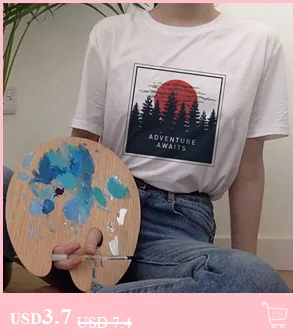 Summer New Pink Fashion Korean Style Women's Japanese Peach Juice Drink Print Harajuku Vogue Casual Loose Kawaii Female T Shirt