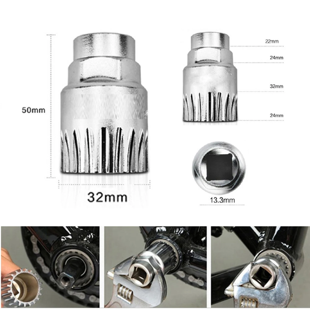 Набор инструментов для ремонта велосипеда экстрактор цепи коленчатого колеса