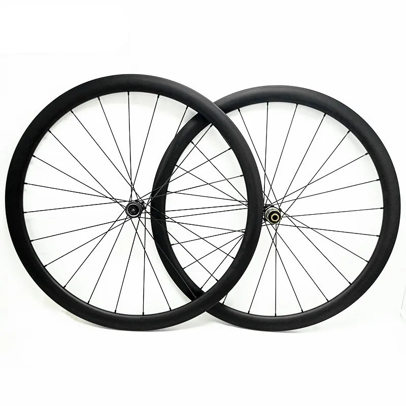 

700c wheelset 38x25mm tubular asymmetry road disc wheel novatec D411SB D412SB centerlock 100X12 142X12 or QR bike carbon wheels