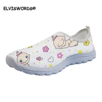 elviswords cute nursing bottle pattern womens sneakers flats shoes woman spring summer ladies light mesh female zapatos mujer