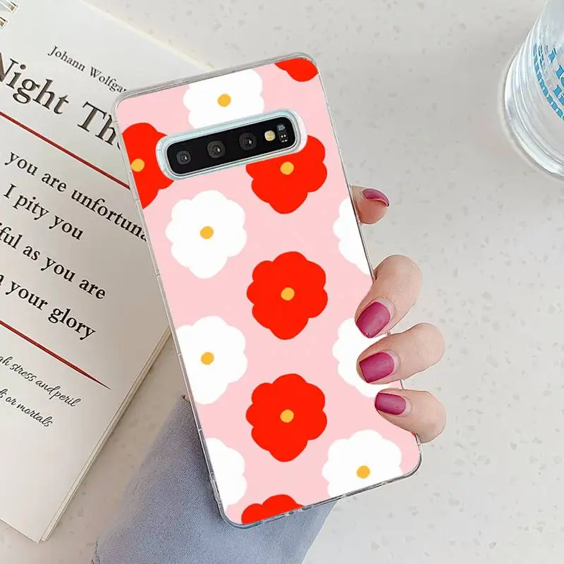 

Marimekko Phone Case Transparent for Samsung A71 S9 10 20 HUAWEI p30 40 honor 10i 8x xiaomi note 8 Pro 10t 11