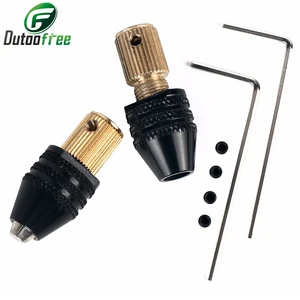 Инструмент Аксессуары 2,0 мм вал электродвигателя мини Патрон Зажим для крепления 0,3 мм-3,2 мм маленькое сверло микро патрон фиксирующее устройство