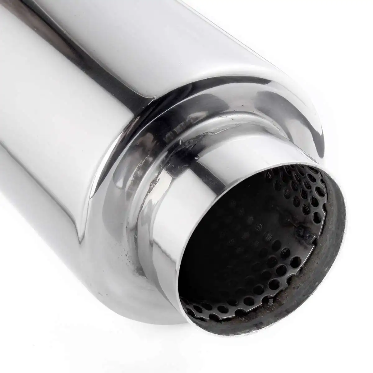 Универсальный автомобильный резонатор из нержавеющей стали 63 мм глушитель