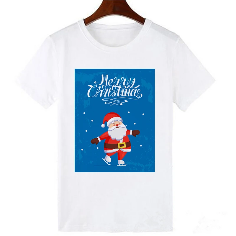 Showtly Superhero Marvel Merry Christmas Women T Shirt Kawaii Short Sleeve Harajuku Casual Vintage Super Soft Plus Size Tops