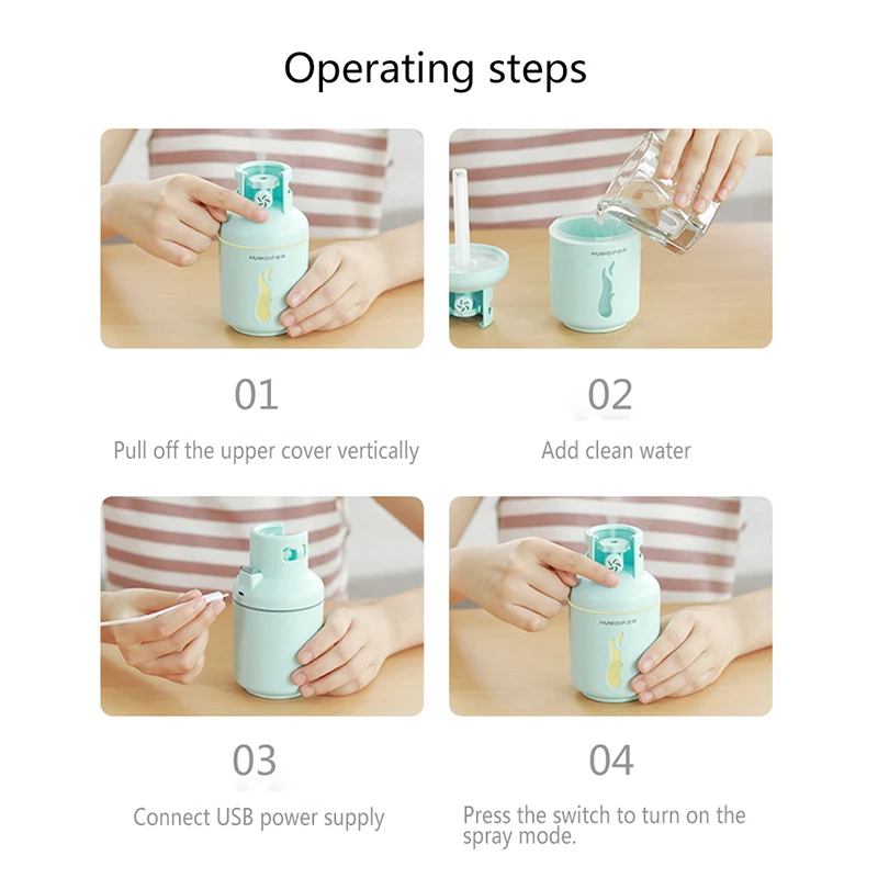 USB увлажнитель воздуха для дома и офиса 300 мл|Благовония курильницы| |