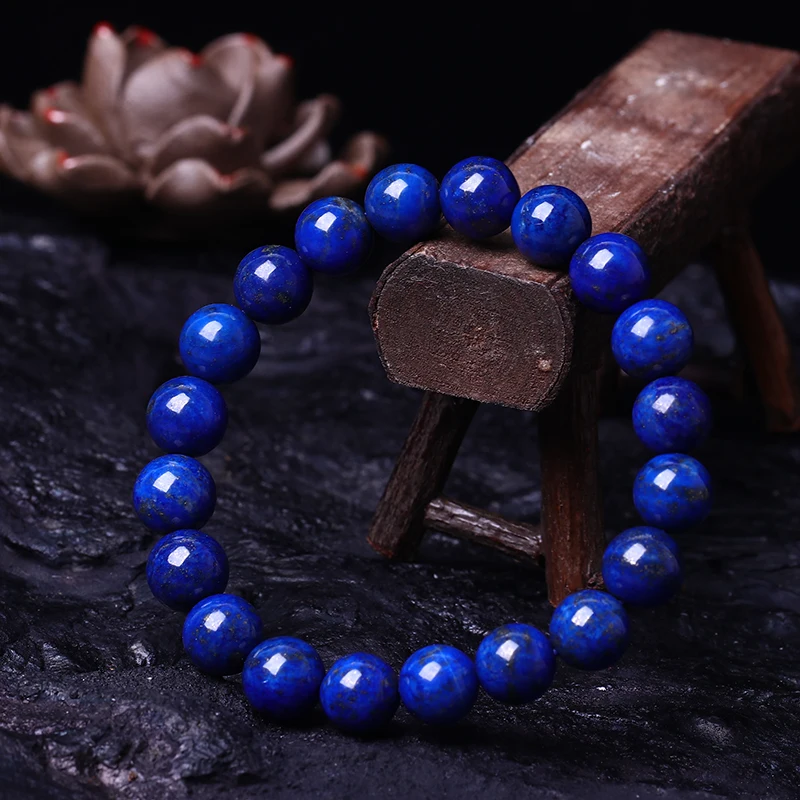 

Natural Afghan Lapis Lazuli Bracelet Ethnic Multi-Circle Crystal Bracelet Men and Women Made in China