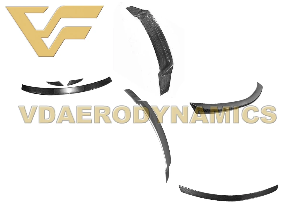 Подходит для 07 14 Benz W204 C Class C180 C200 C250 C280 C300 C350 C63 VAD спойлер заднего крыла из