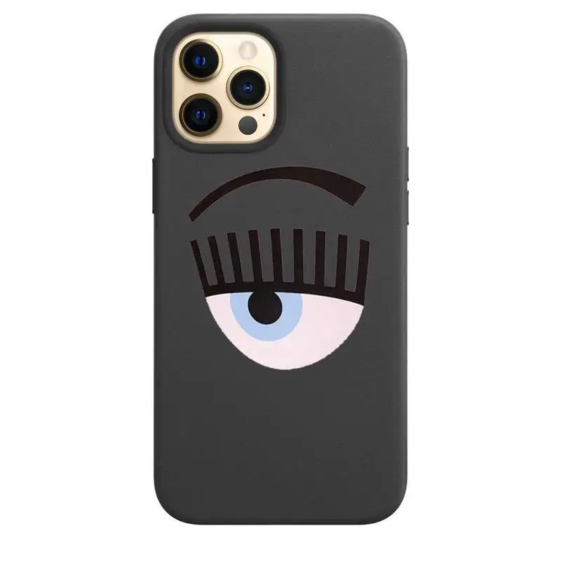 hot ferragnies eyes chiara phone case for iphone 7 8 plus xr se 2020 for iphone 13 12 11 pro x xs max silicone cover free global shipping