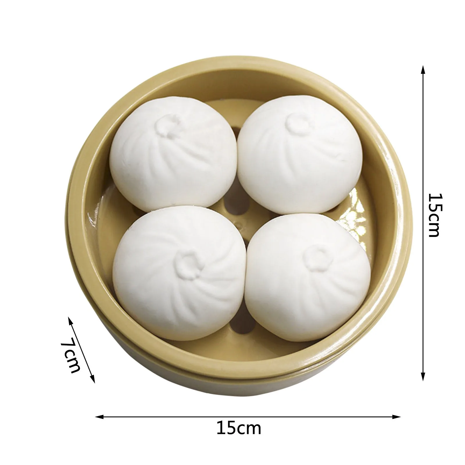 

* 1pcs Fashion Creative Venting Decompression Toy Novelty Practical Jokes Squeezing Baozi Toys For Kids Friends Great Gifts