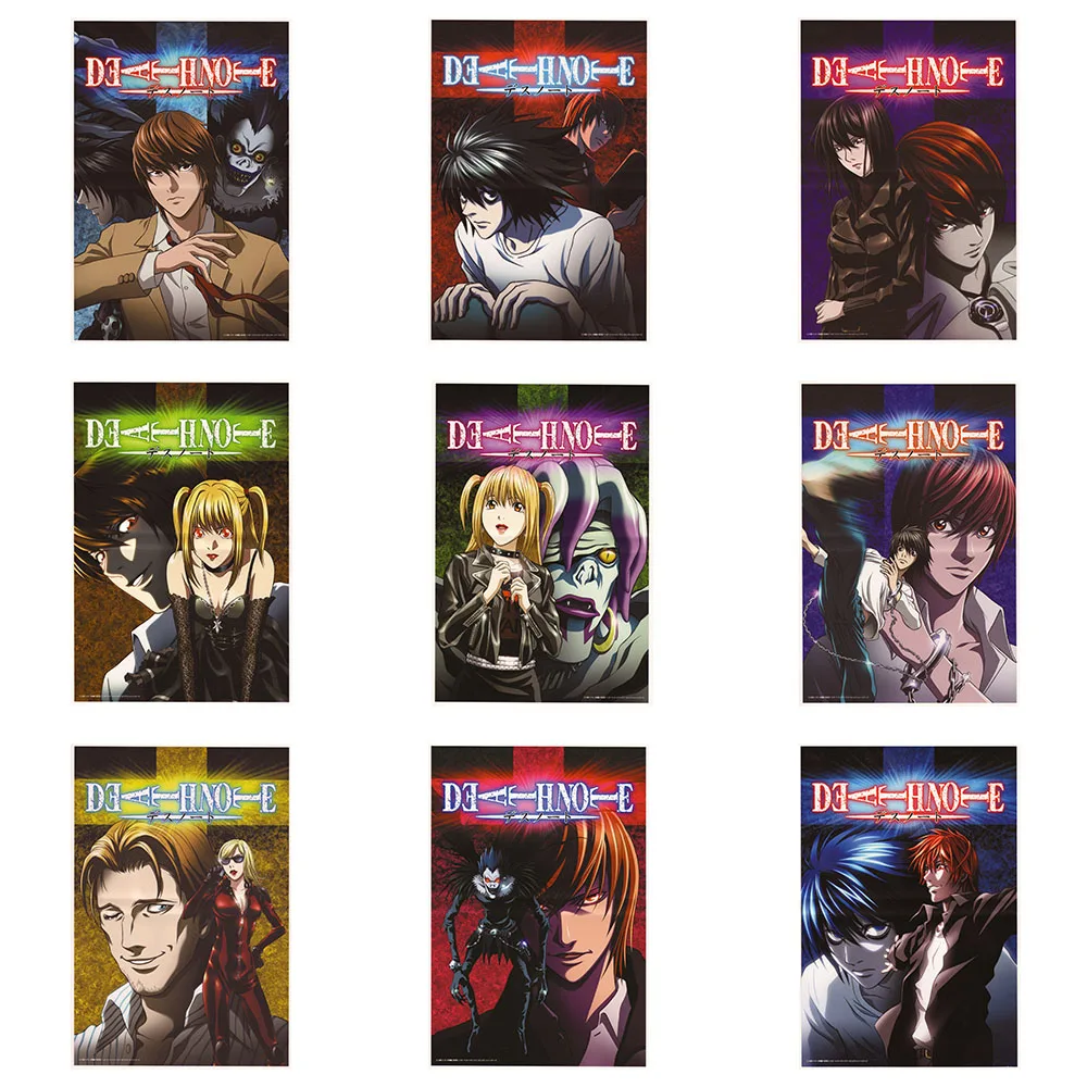 

Japanese Anime Movie Death Note HD Print Canvas Painting Poster Living Room Bedroom Decoration Painting Friends Gift